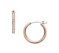 Fossil Boucles D'Oreilles Pour Femmes, 1.9 Cm X 1.9 Cm X 0.1 Cm Boucles D'Oreilles En Acier Inoxydable Or Rose, JOF00338791