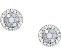 Fossil Boucles D'Oreilles Pour Femmes En Argent, Longueur : 7.2 X 1.3mm Boucles D'Oreilles En Argent, JFS00518040