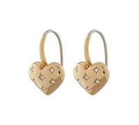 FOSSIL Boucles d'oreilles 'Sadie' or / argent / transparent, Taille One Size