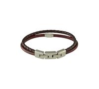 FOSSIL Bracelet brun foncé / argent, Taille One Size