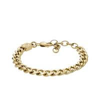 FOSSIL Bracelet chaîne Bold Chains en acier inoxydable, doré, pour homme, JF04616710