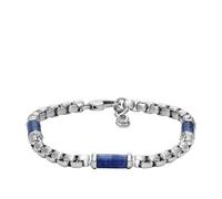 FOSSIL Bracelet de chaîne en acier inoxydable All Stacked Up pour hommes, JF04725040