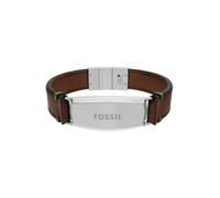 Fossil Everett Homme Bracelet en cuir marron, JF04988040