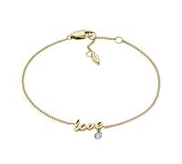 FOSSIL Bracelet Pour Femmes Sadie, Longueur : 170mm+30mm, Largeur : 12.2mm, Hauteur : 6.5mm Bracelet En Acier Inoxydable 2 Tons, JF04362998, Or et bleu