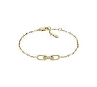 FOSSIL Bracelet pour femme Heritage D-Link en acier inoxydable doré, JF04525710