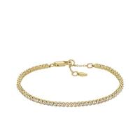 Fossil Bracelet fin en laiton avec fermoir mousqueton pour femme