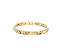 FOSSIL Bracelet homme en acier inoxydable ou en cuir avec fermoir rabattable