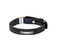 FOSSIL Bracelet 'MACHINE' bleu nuit / noir, Taille One Size