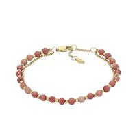 Fossil Bracelet multirang All Stacked Up Fossil en rhodochrosite, rose, pour femme, JF04682710