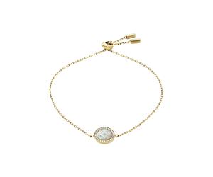 FOSSIL Bracelet or / menthe / transparent, Taille One Size