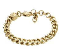 FOSSIL Bracelet chaîne Bold Chains en acier inoxydable, doré, pour homme, JF04616710