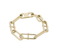 Fossil Bracelet pour femmes Heritage – acier inoxydable doré, 190 mm × 8,5 mm – JF04234710