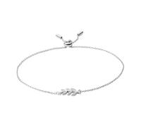 FOSSIL Bracelet Pour Femme En Argent Sterling, Longueur : Longueur Intérieure Maximale : 216 mm Bracelet En Argent, JFS00484040, Argent clair