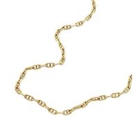Fossil Bracelet pour femmes, Heritage D-Link en tons dorés, collier à chaîne en forme d'ancre