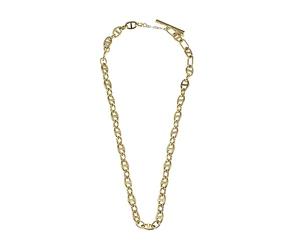 Fossil Bracelet pour femmes, Heritage D-Link en tons dorés, collier à chaîne en forme d'ancre