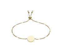 FOSSIL Bracelet Pour Femmes Vintage Iconic, Longueur Intérieure Max:216mm Bracelet En Acier Inoxydable Doré, JF03020710, Or brillant 1