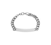 Fossil Bracelet homme Drew JF04164040 – Acier inoxydable argenté 223.7×46.3×9 mm