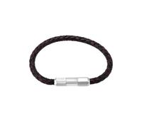 FOSSIL Bracelet réglable en cuir ou en acier inoxydable pour homme