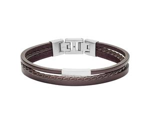 Fossil - Bracelets - Homme - Accessoires - Brun - Taille: ONE Size