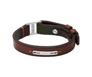 Fossil - Bronson Bracelet - Homme - Accessoires - Brun - Taille: ONE Size