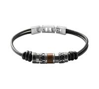Fossil - Bronson Bracelet - Homme - Accessoires - Noir - Taille: ONE Size