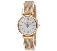 Fossil Carlie ES4433 Montre pour Femme en Acier Inoxydable avec Cadran nacré, Bracelet