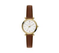 Fossil Carlie ES5464 Montre pour Femme en Acier Inoxydable doré 28 mm