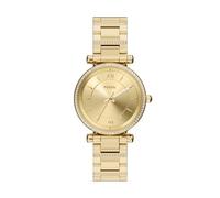 Fossil Carlie ES5465 Montre pour Femme en Acier Inoxydable doré 35 mm