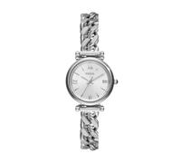 Fossil Carlie Montre pour femmes, mouvement à quartz, bracelet en acier inoxydable ou en cuir
