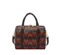 Fossil Carlie, Sac Satchel Femmes, Marron, m