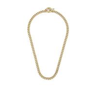 Fossil Carlie T-Bar JF04956710 Collier en acier inoxydable doré pour femme