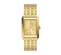 Fossil Carraway Watch for Men, Quartz Movement with Leather Or Stainless Steel Strap, Ton Or
