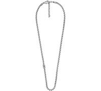 Fossil Chaîne pour homme en acier inoxydable 32022886, Length: 45cm + 2.5cm + 2.5cm, Acier inoxydable, Pas de gemme