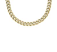 Fossil Collier chaîne Bold Chains en acier inoxydable, doré, pour homme, JF04612710
