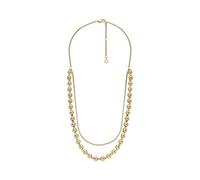 Fossil - Collier de perles All Stacked Up en acier inoxydable doré pour femme, JA7248710