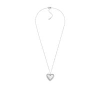 Fossil Collier en acier inoxydable argenté pour femme JF04836040, taille unique, Acier inoxydable, Pas de gemme
