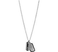 Fossil Collier pour hommes habillés JF00494998 – Acier inoxydable argenté