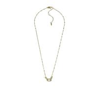 Fossil Collier pour femme Heritage D-Link en acier inoxydable doré, JF04523710