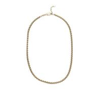 Fossil Collier pour hommes, collier à chaîne en acier inoxydable All Stacked Up