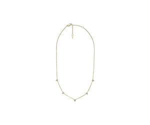 Fossil Collier Station en Acier Inoxydable Ton Or Sutton Trio Glitz pour Femmes, Jf04115710