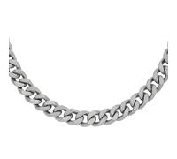 Fossil Collier unie Linear Texture Chain acier inoxydable JF04696040