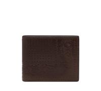Fossil Derrick, Accessoire de Voyage-Portefeuille à Double pli Homme, Marron, X-Small