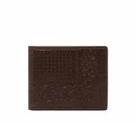 Fossil Derrick Brown Leather bifold vertical wallet for Men
