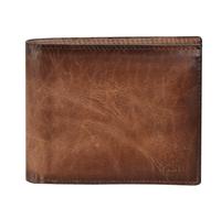Fossil Derrick Porte-monnaie en cuir 11,5 cm brun