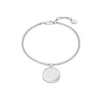 Fossil Ellis Femme Bracelet en acier inoxydable argenté, JF04980040