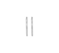 Fossil Ellis - JF04743040 - Boucles d'Oreilles Créoles Femme - Acier Inoxydable, taille unique, Acier inoxydable, Pas de gemme