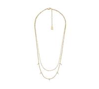 Fossil Ellis JF04894710 Collier Femme Acier Inoxydable Doré