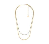 Fossil Ellis - JF04939710 - Collier Femme - Acier Inoxydable Doré