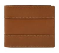 FOSSIL Étui pour carte de crédit brun clair pour homme - Everett Bifold Flip ID Saddle 217348