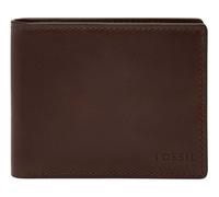 FOSSIL Étui pour carte de crédit marron pour homme - Derrick RFID Bifold Dark Brown 306621